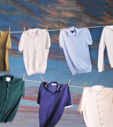 This summer, all your polo shirts should be knitted