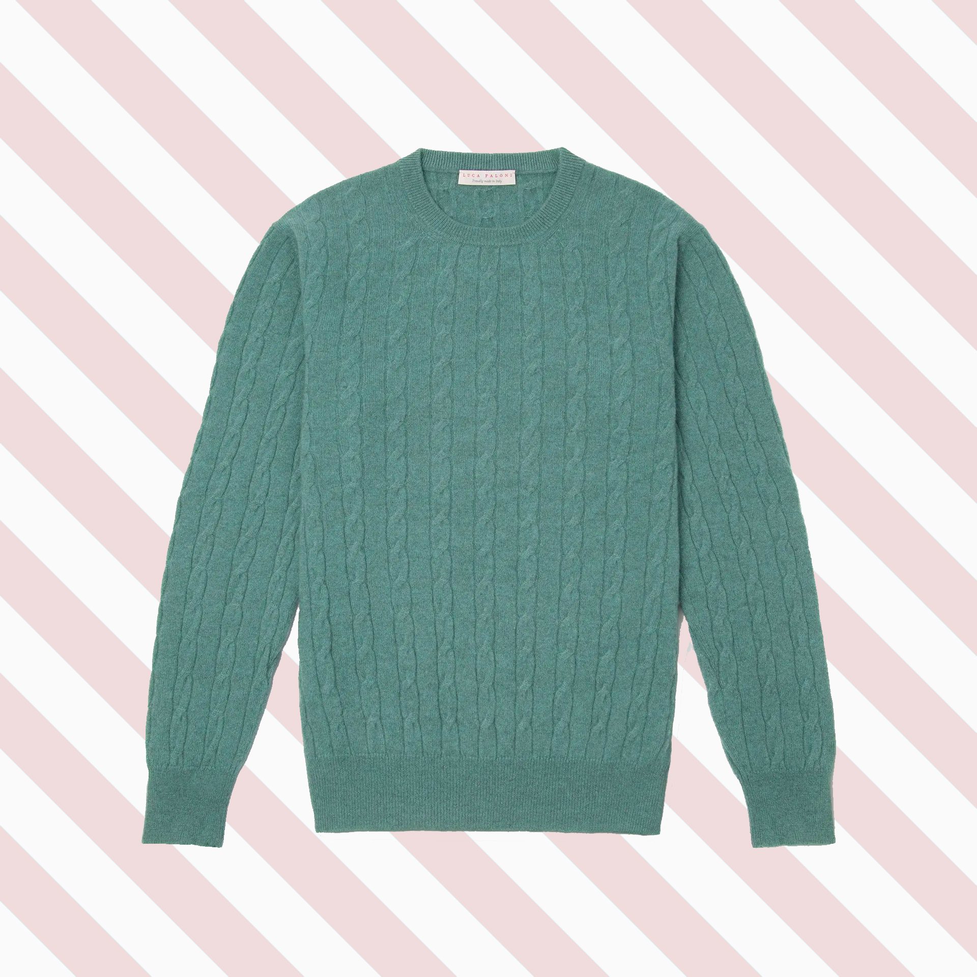 Luca Faloni Pure Cashmere Cable Knit