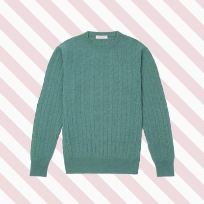 Luca Faloni Pure Cashmere Cable Knit