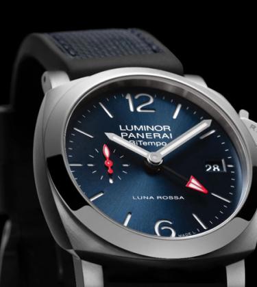 Panerai Luminor Quaranta Steel DLC Luna Rossa PAM01408