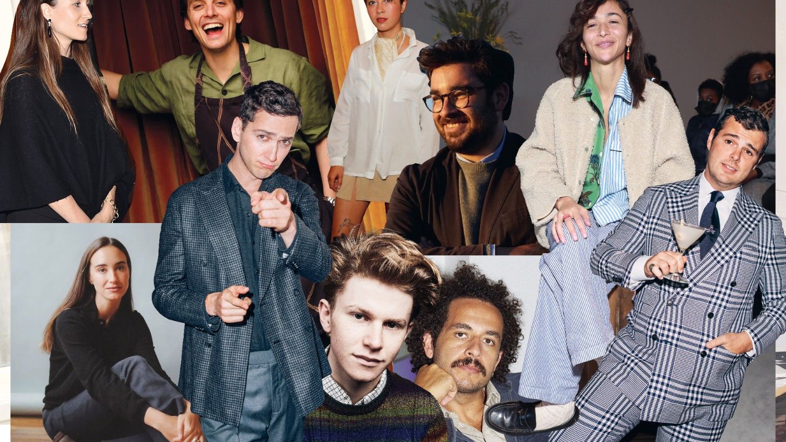 A collage of New York tastemakers featured in Gentleman’s Journal’s 2026 selection