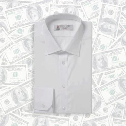 Turnbull & Asser White Cotton Shirt