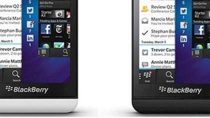 The BlackBerry Z10