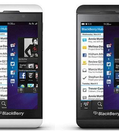 The BlackBerry Z10