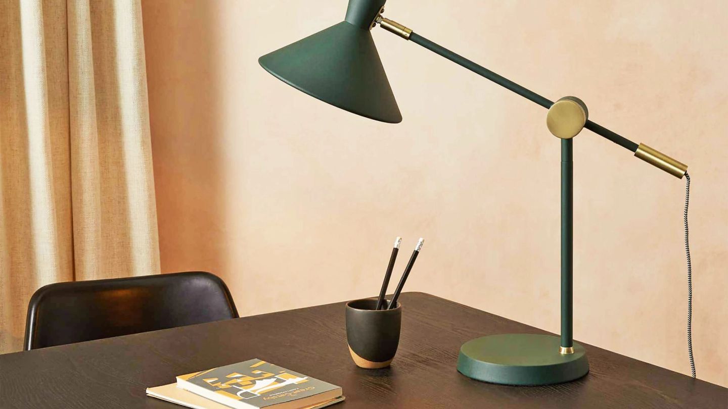 These unique desk lamps will help brighten your home office