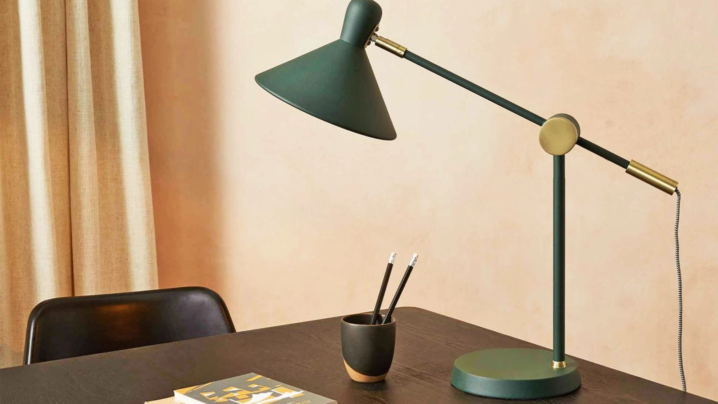 These unique desk lamps will help brighten your home office