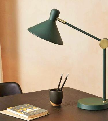 These unique desk lamps will help brighten your home office