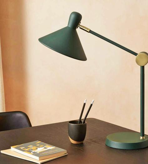 These unique desk lamps will help brighten your home office