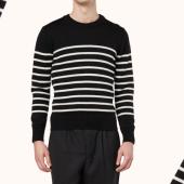 Breton Stripes Crewneck from AMI