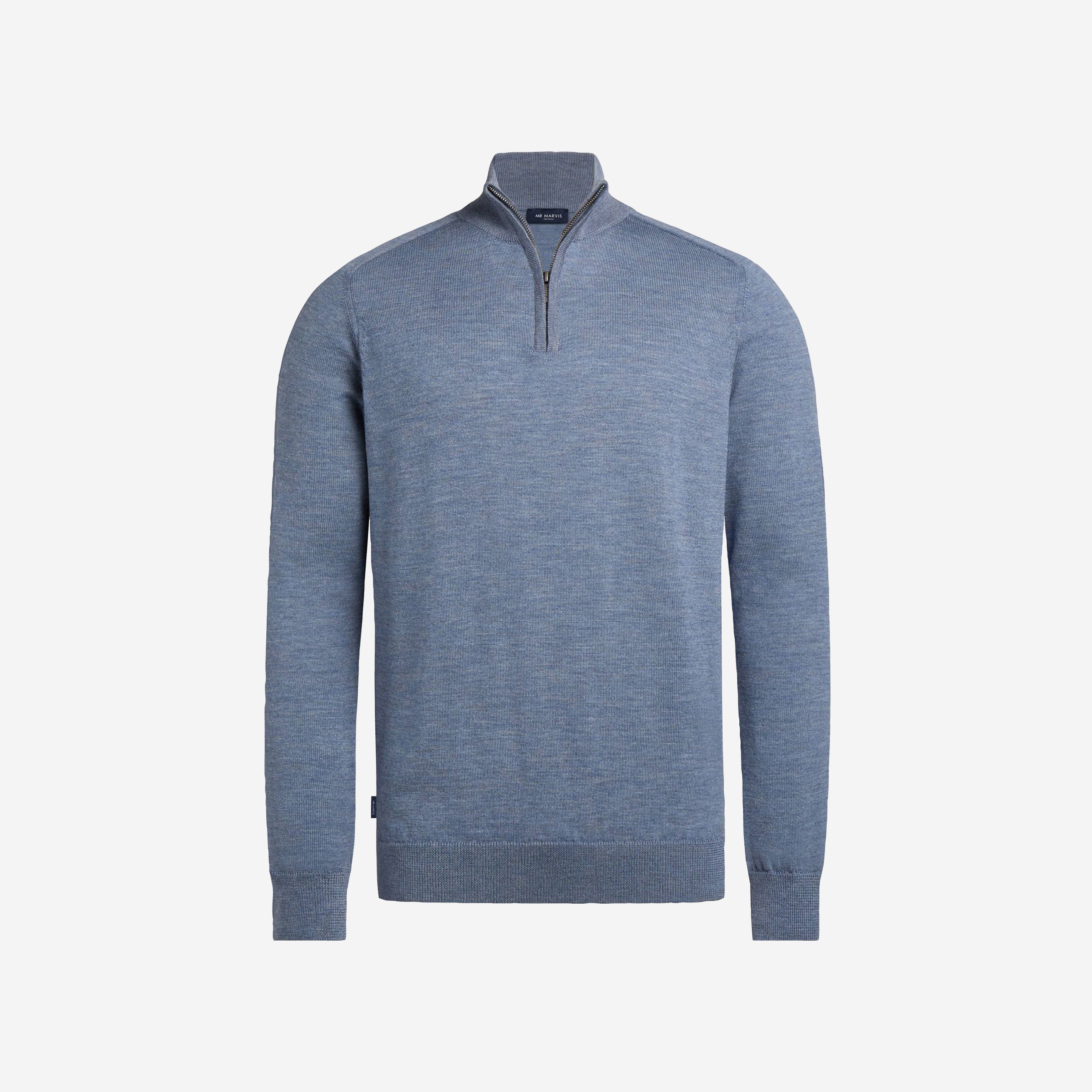 The Merino Zip Pullover