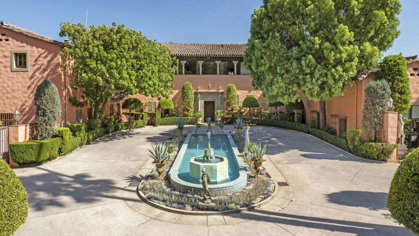 Step inside the Hearst estate, the mansion from The Godfather