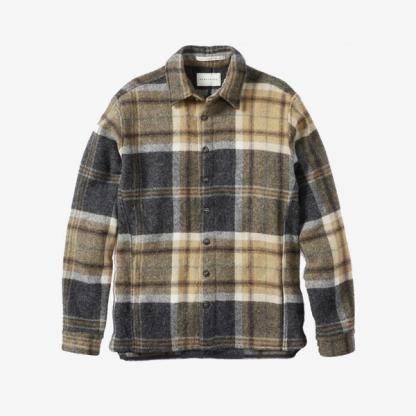 Peregrine wool blanket shirt