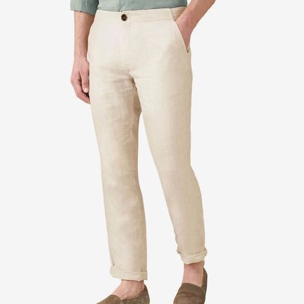 Luca Faloni linen chinos