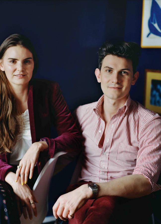 Charlotte Rey and Duncan Campbell