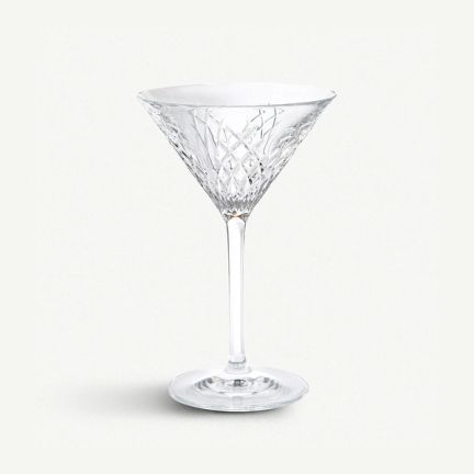 Soho Home Crystal Martini Glasses