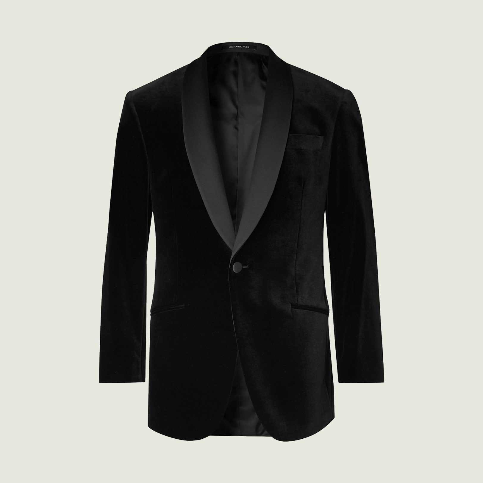 Richard James Black Velvet Tuxedo
