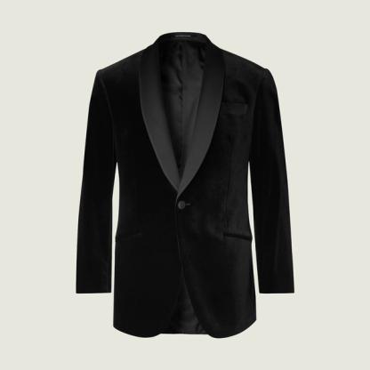Richard James Black Velvet Tuxedo