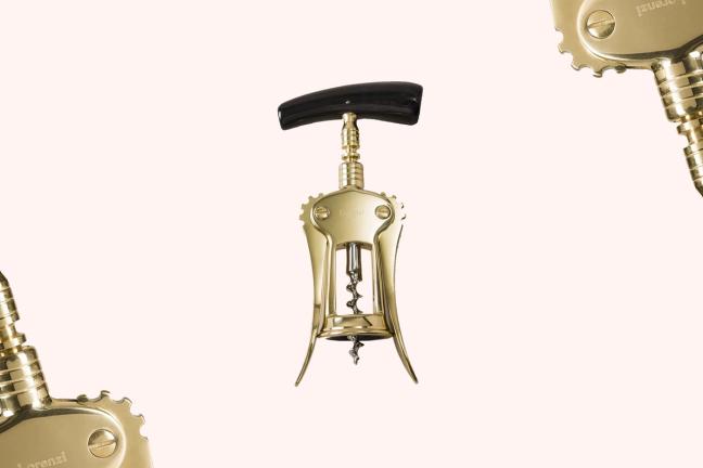 Lorenzi Milano Brass Corkscrew