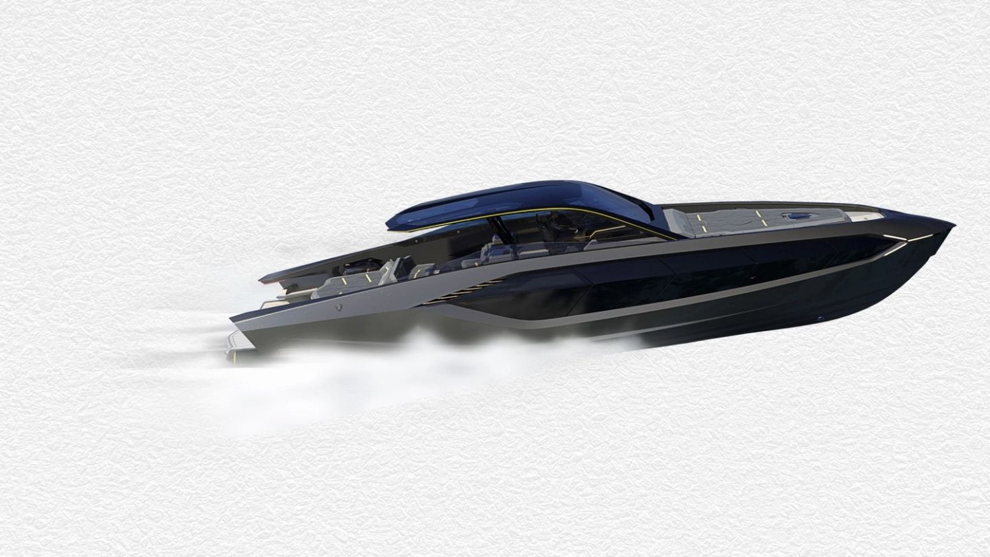 Editor’s Picks: Lamborghini Motor Yacht, Aluminium Turntable and Fire Pit