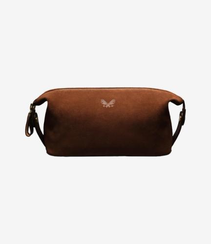 Bennett Winch Suede Wash Bag