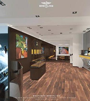 BREITLING OPENS FIRST LONDON BOUTIQUE