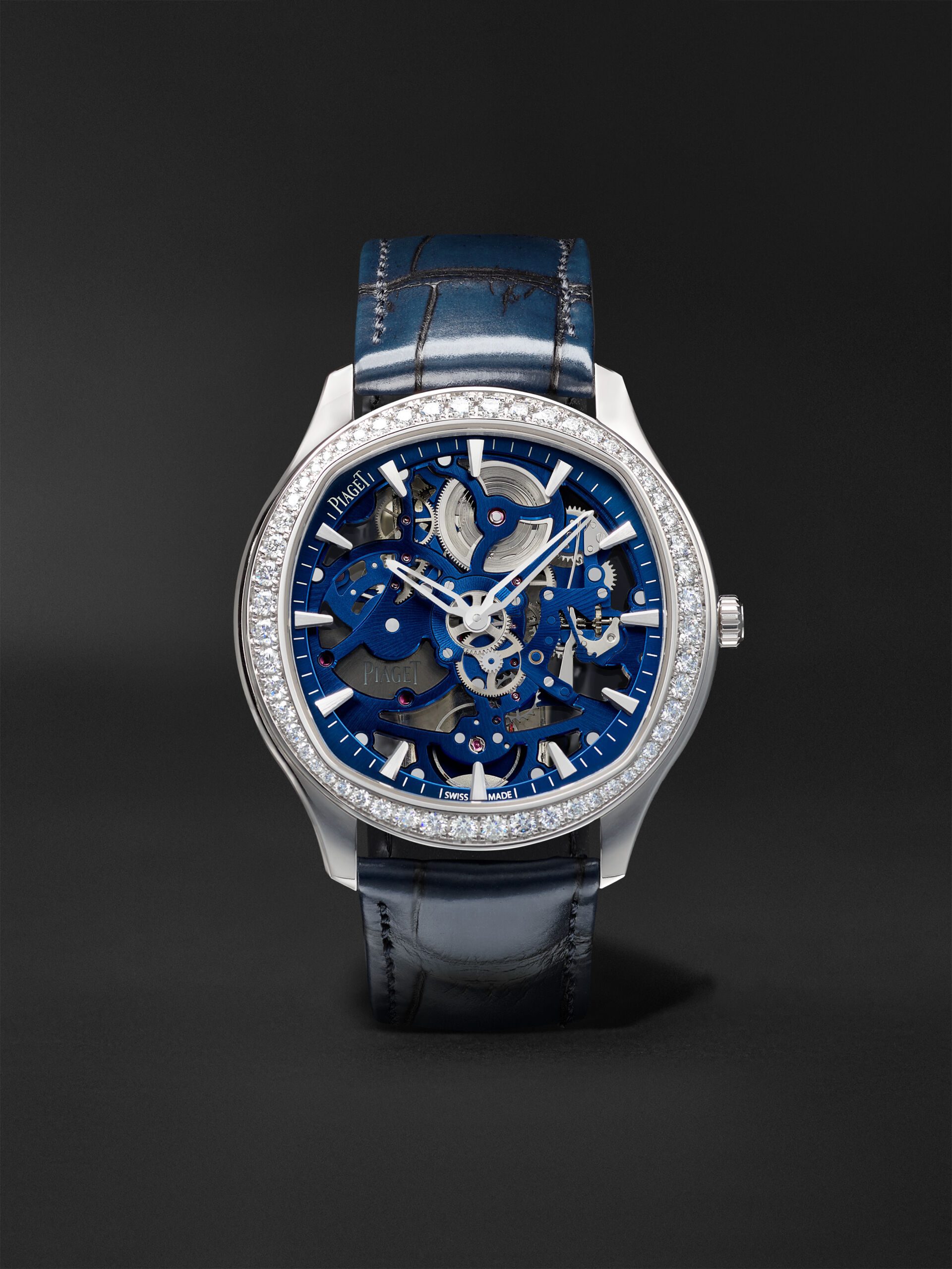 Piaget Polo Skeleton in 18-Karat White Gold