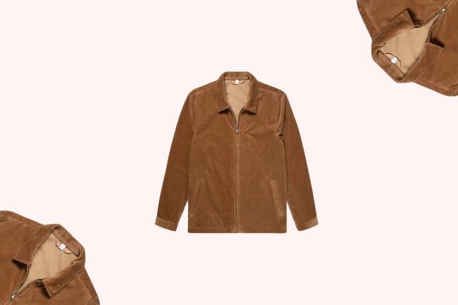 Sunspel Corduroy Harrington Jacket