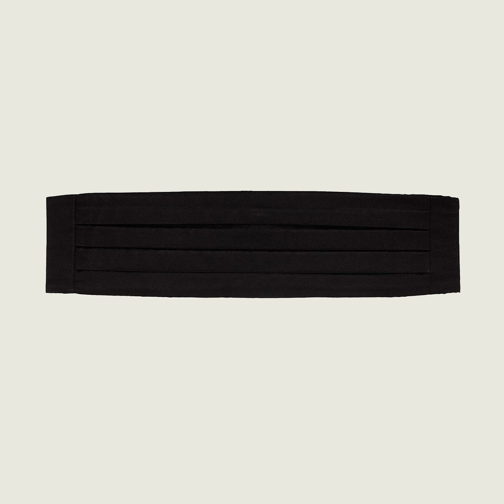 Drake’s Black Satin Cummerbund