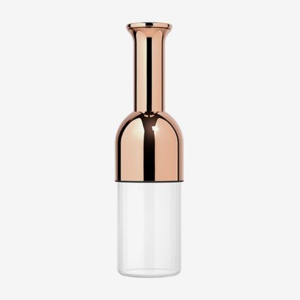 eto wine decanter in Copper: mirror finish
