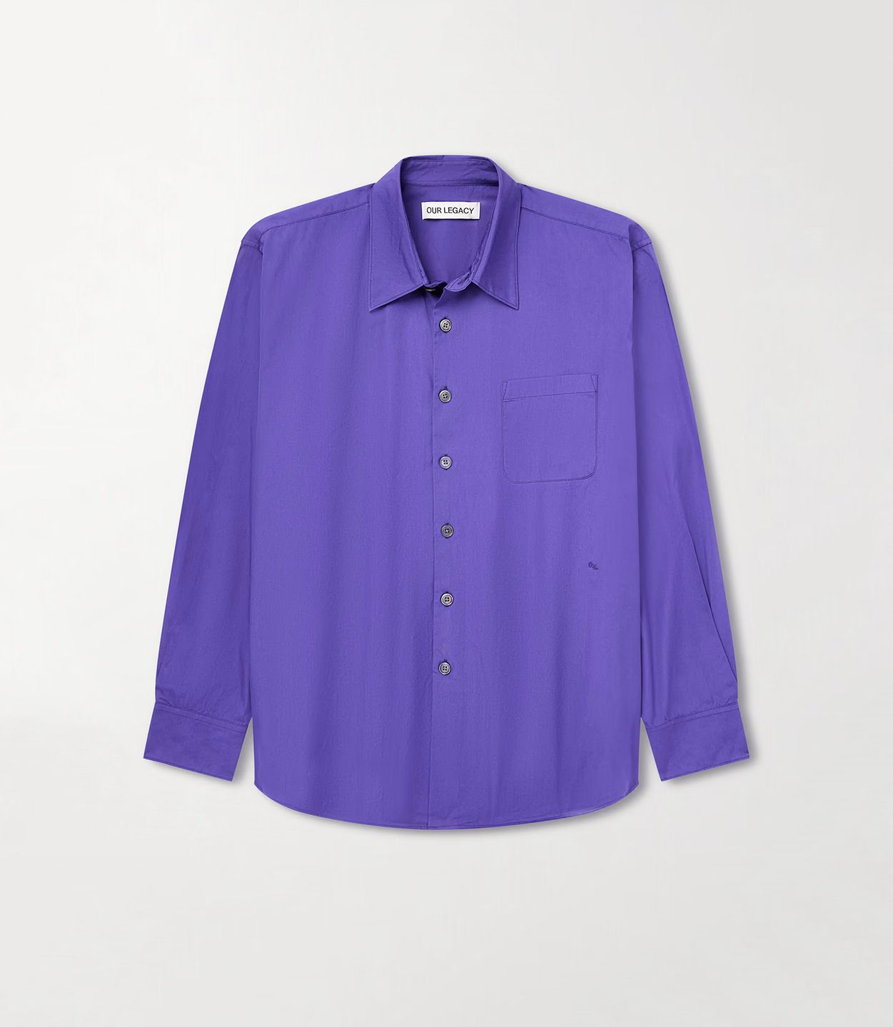 ‘Above’ Logo-Embroidered Cotton-Poplin Shirt