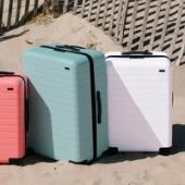 Away Luggage x Gray Malin suitcases