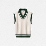 Eton X Tretron Cotton V Neck Vest