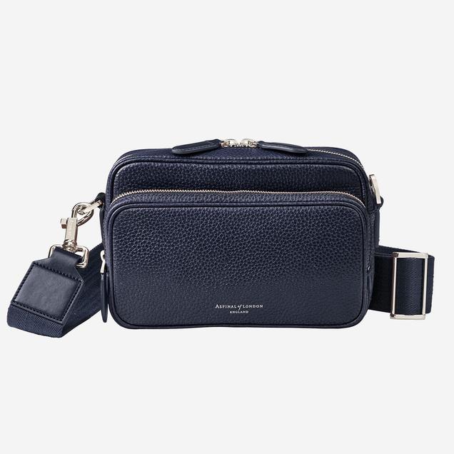 Aspinal of London Reporter East West Messenger Bag