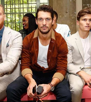 David Gandy and Oliver Cheshire London Collections Men 2015