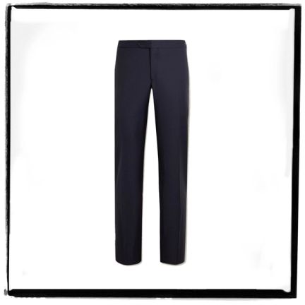 Thom Sweeney Satin-Trimmed Tuxedo Trousers