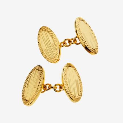 Ruffs Smart Oval Cufflinks
