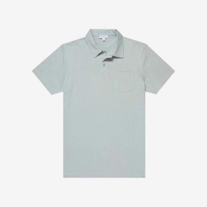 Dusky Green Riviera Polo Shirt