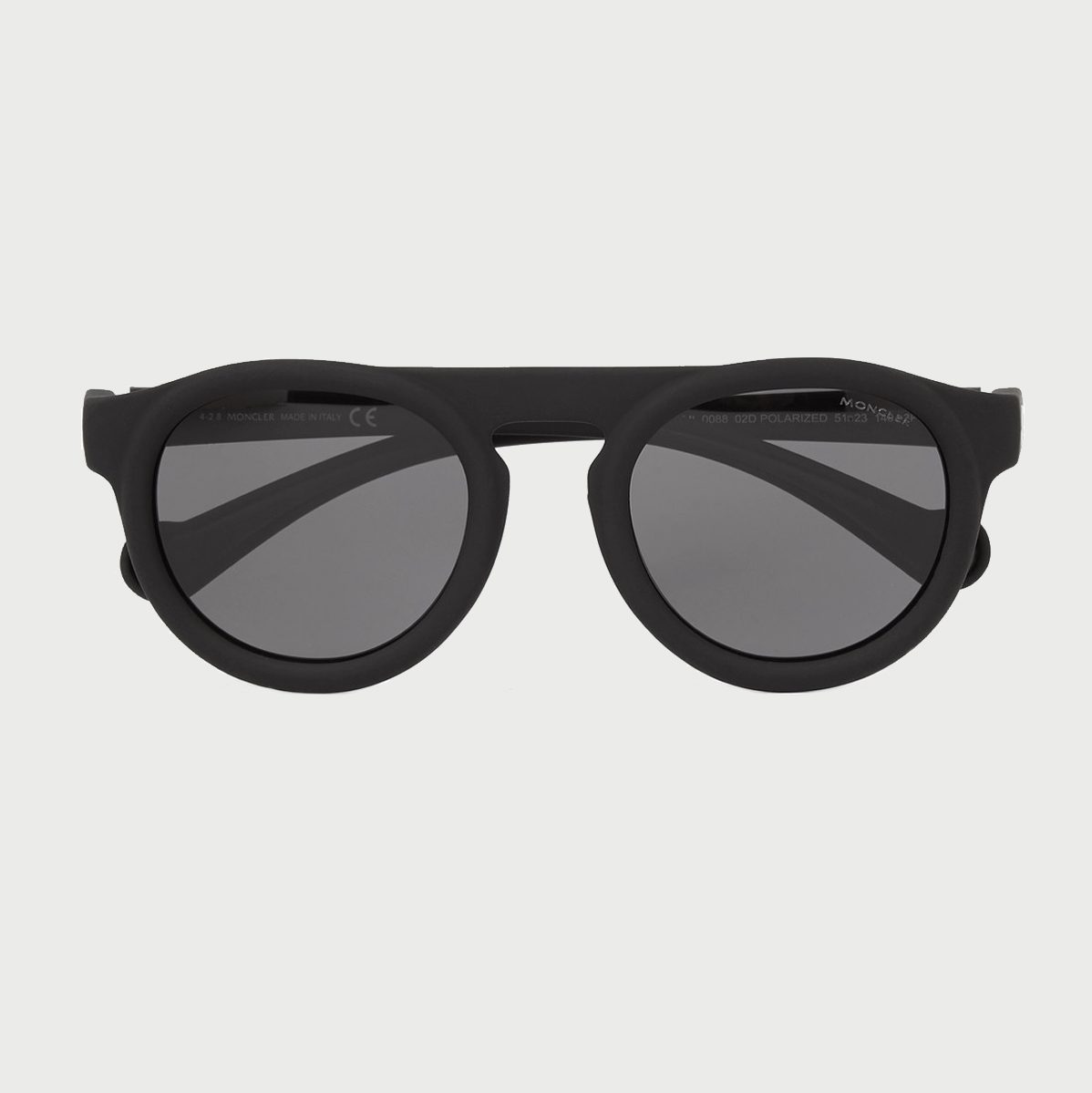 Moncler Round-Frame Polarised Sunglasses