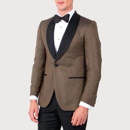 Gieves & Hawkes Silk Jacquard Evening Jacket