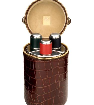 Aspinal Triple Decanter Flask
