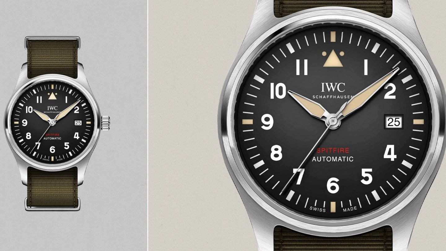 First look at the IWC Pilot’s watch Automatic Spitfire