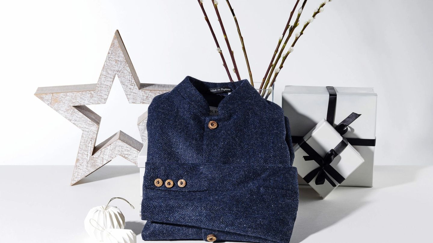 Advent Calendar Day 13: Sir Plus Herringbone Nehru Jacket