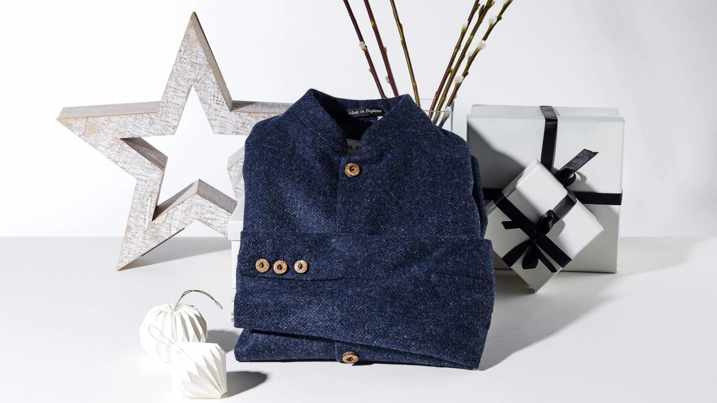 Advent Calendar Day 13: Sir Plus Herringbone Nehru Jacket