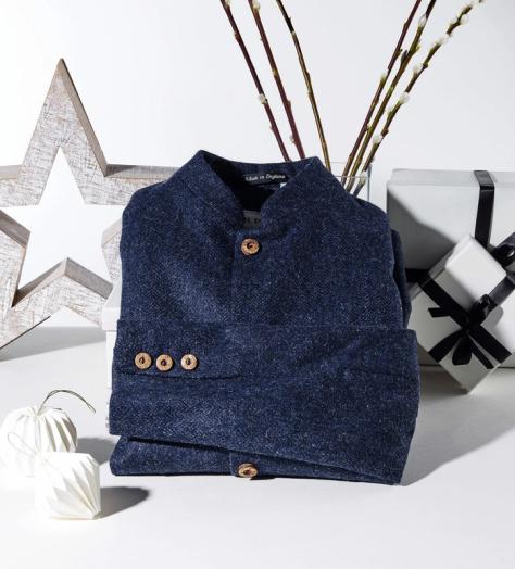 Advent Calendar Day 13: Sir Plus Herringbone Nehru Jacket