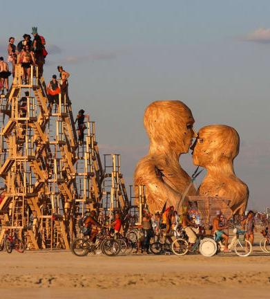 Escape from Burning Man
