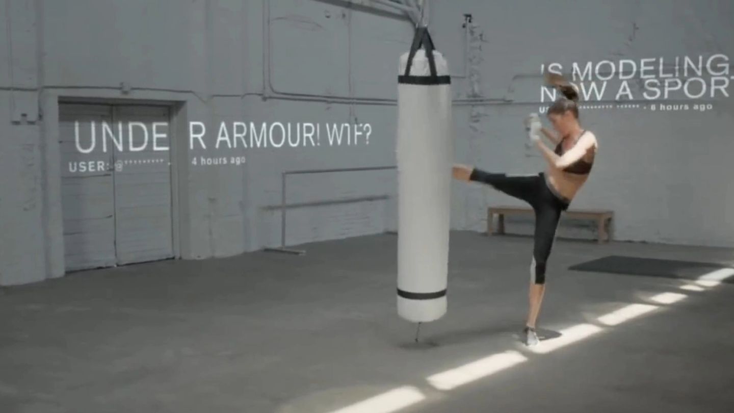 Gisele Bündchen defies critics in advert for Under Armour