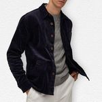 Percival Navy Cord Outershirt