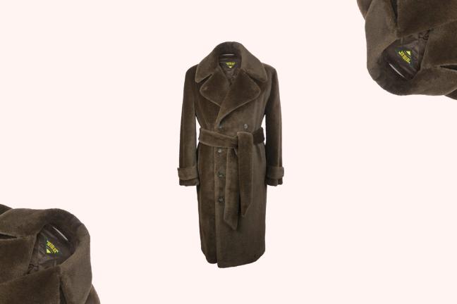 Motoluxe Chocolate Teddy Bear Coat