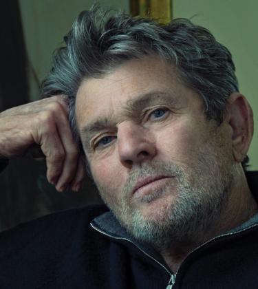 Jann Wenner portrait by Annie Leibovitz
