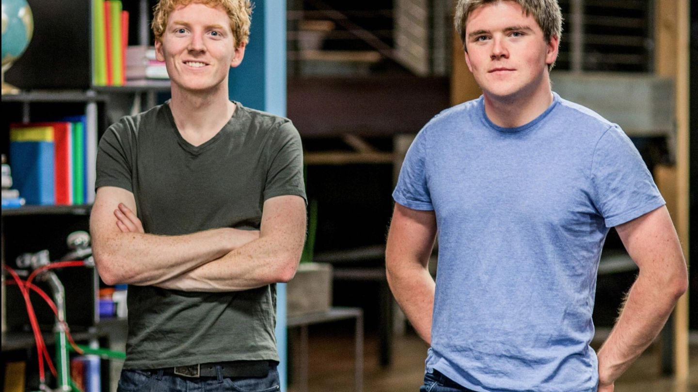 Patrick and John Collison: Introducing the Irish billionaires under 30